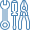 wrench blue wrench blue